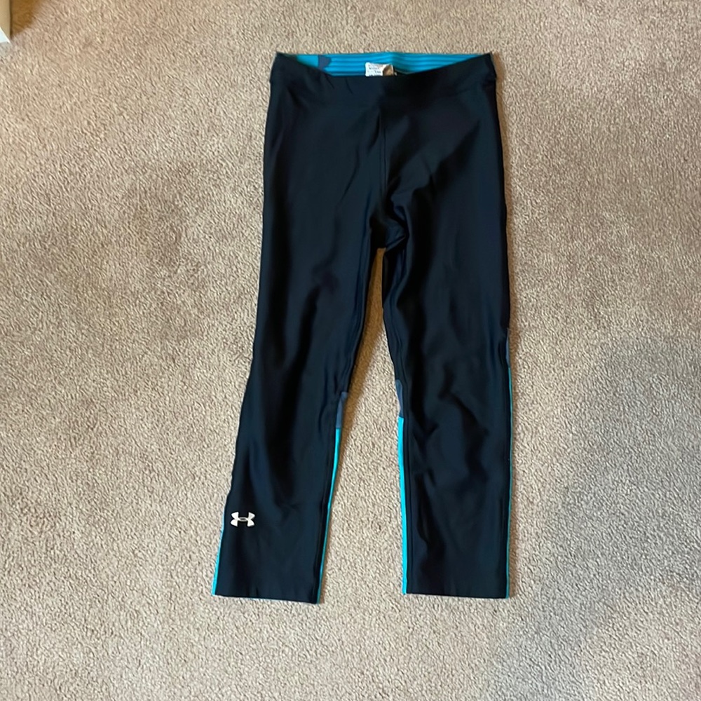 under armour cropped leggings